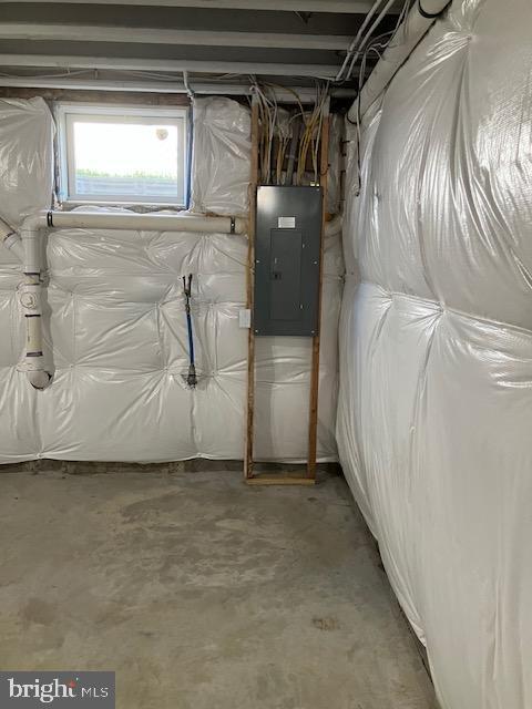 111 Heulings Ave, Riverside, NJ 08075 - basement featuring electric panel