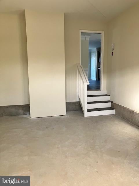 111 Heulings Ave, Riverside, NJ 08075 - stairs featuring concrete flooring