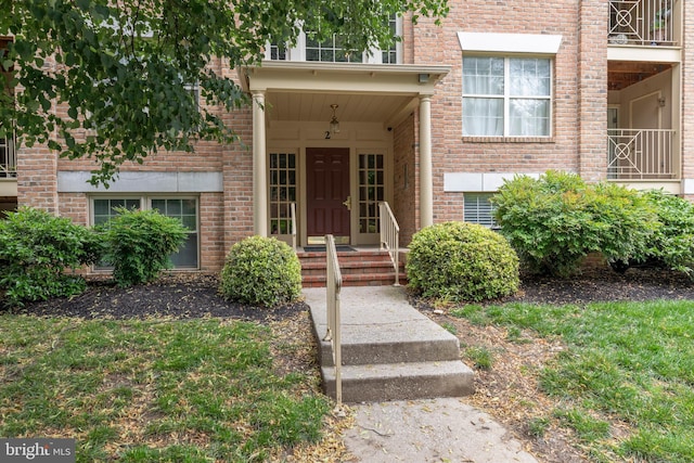 2 Rainflower Path Unit 102, Sparks Glencoe, MD 21152 - view of exterior entry featuring brick siding