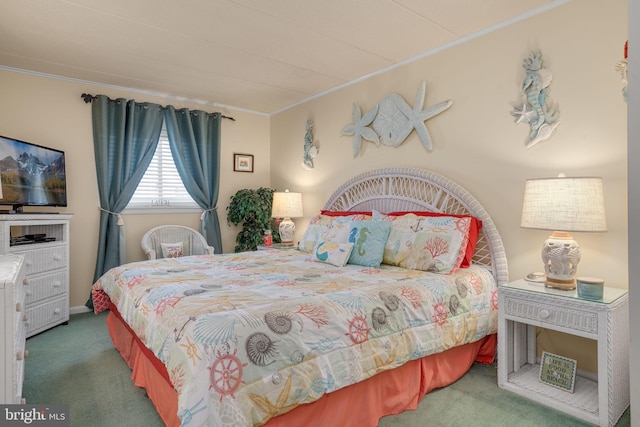 107 Convention Center Dr Unit 161D, Ocean City, MD 21842 - carpeted bedroom featuring ornamental molding