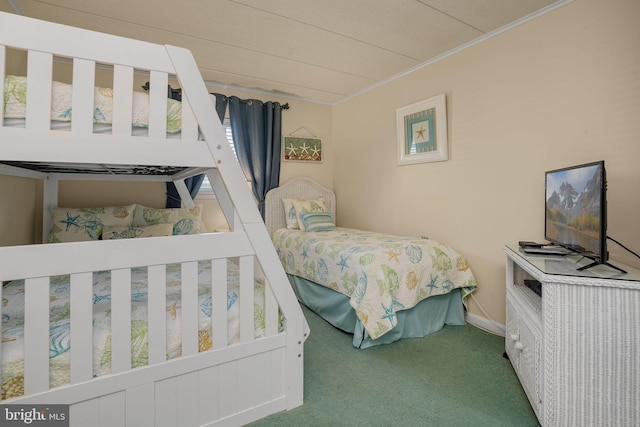 107 Convention Center Dr Unit 161D, Ocean City, MD 21842 - carpeted bedroom featuring crown molding