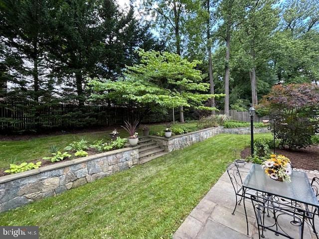 3004 Bluff Point Ln, Silver Spring, MD 20906 - view of yard with a patio area