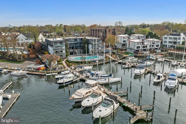 301 Burnside St Unit B 302, Annapolis, MD 21403 - view of dock featuring a water view