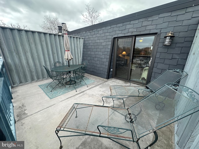 301 Burnside St Unit B 302, Annapolis, MD 21403 - view of patio / terrace with outdoor dining area