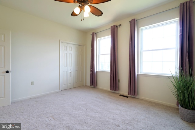 311 Treetops Dr, State College, PA 16801 - unfurnished bedroom featuring visible vents, a closet, baseboards, and carpet floors