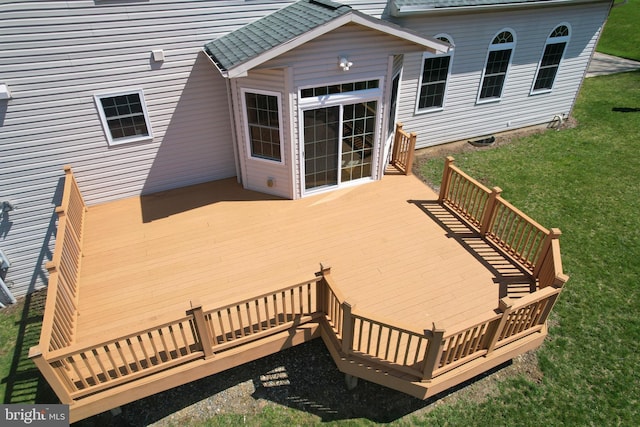 311 Treetops Dr, State College, PA 16801 - deck featuring a yard