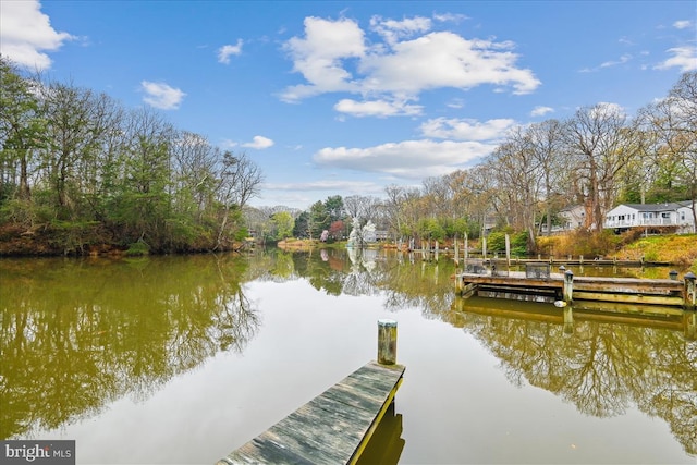 993 Hillendale Dr, Annapolis, MD 21409 - dock area featuring a water view
