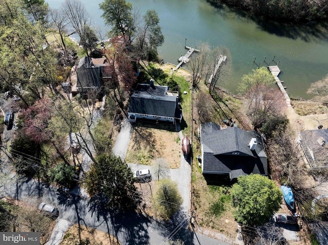 993 Hillendale Dr, Annapolis, MD 21409 - aerial view featuring a water view