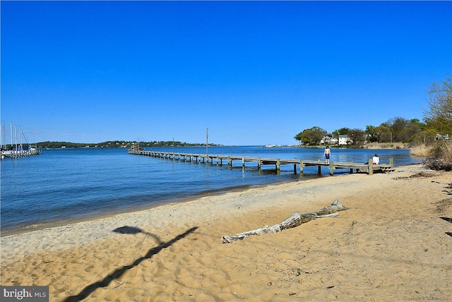993 Hillendale Dr, Annapolis, MD 21409 - dock area featuring a water view