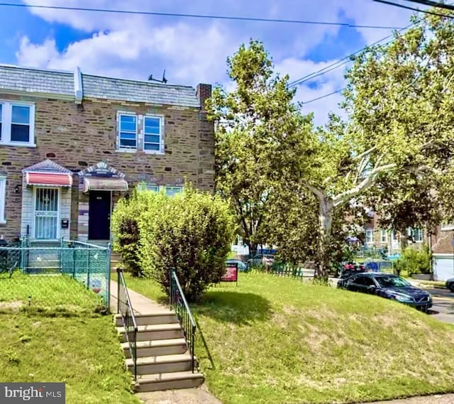 6298 Large St, Philadelphia, PA 19149 - multi unit property featuring fence and a front yard