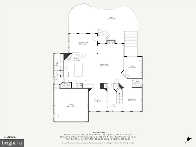 4379 Shamrock Dr, Monrovia, MD 21770 - floor plan / room layout