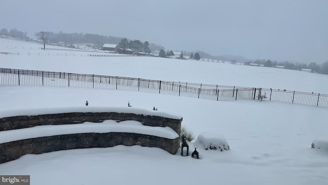 4379 Shamrock Dr, Monrovia, MD 21770 - view of yard layered in snow