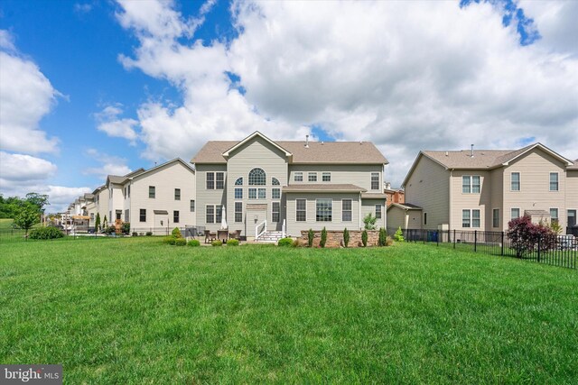 4379 Shamrock Dr, Monrovia, MD 21770 - rear view of house with a patio area