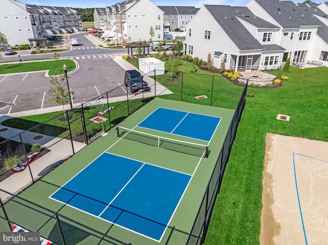 35262 Wright Way, Millsboro, DE 19966 - view of tennis court with a residential view