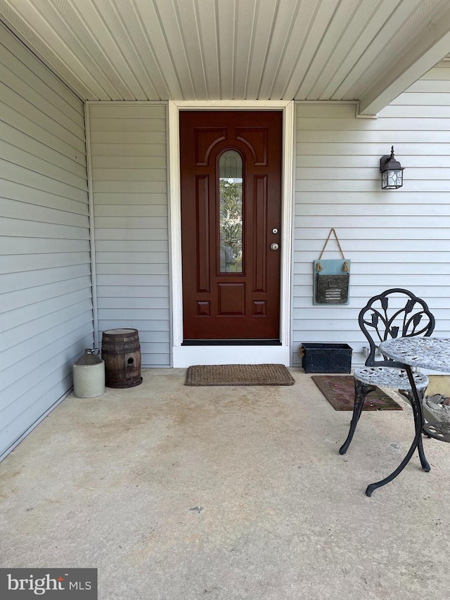 view of property entrance