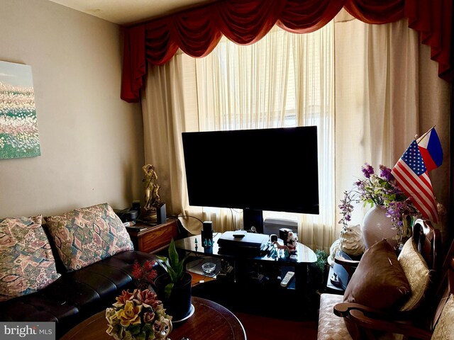 view of living area