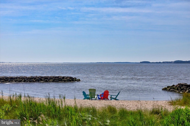 property view of water