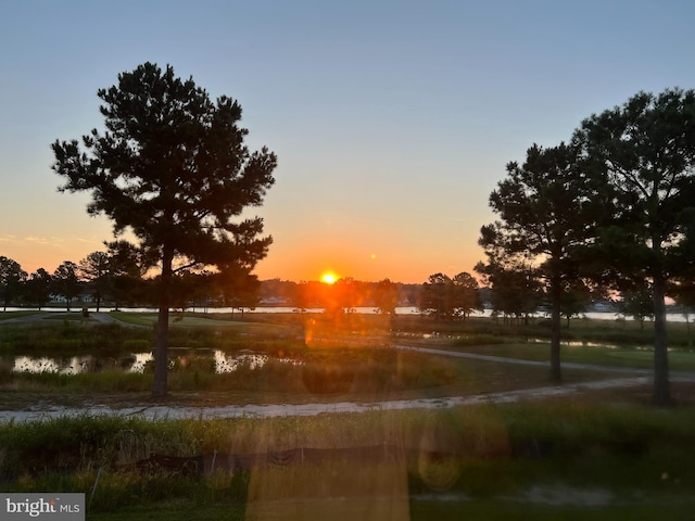 property view of water