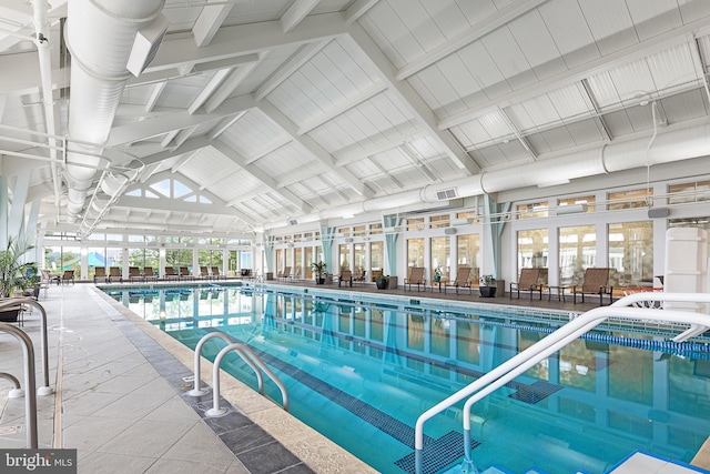 view of pool