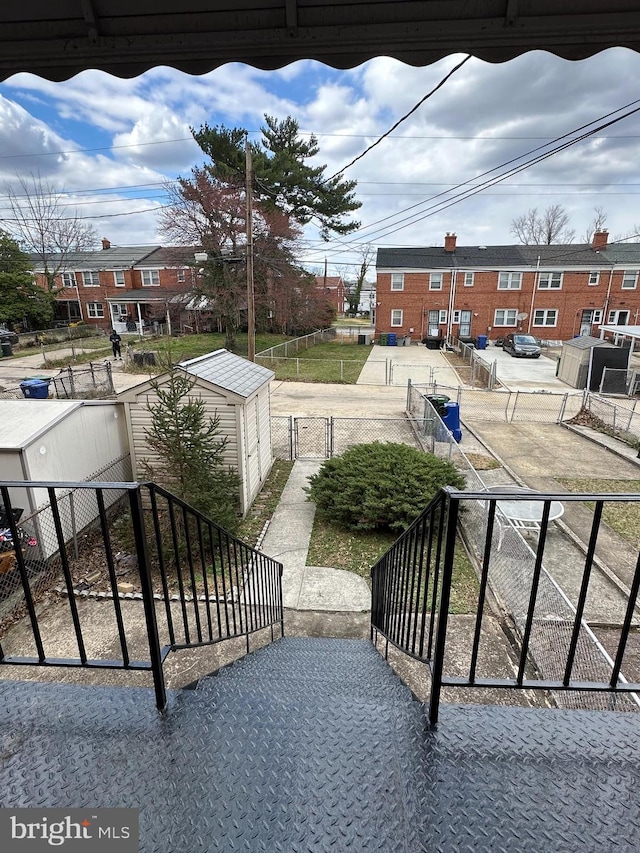 1224 Sheridan Ave, Baltimore, MD 21239 - view of patio / terrace featuring fence