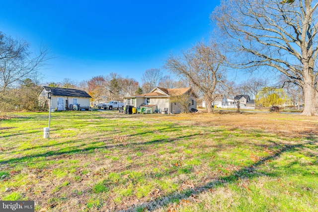 view of yard