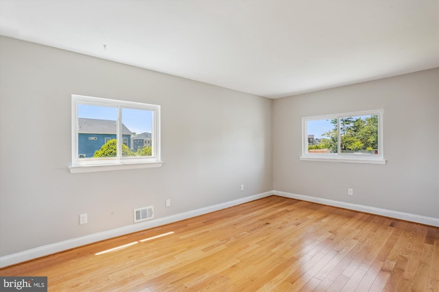 19916 Westerly Ave, Poolesville, MD 20837 - spare room with baseboards and wood-type flooring