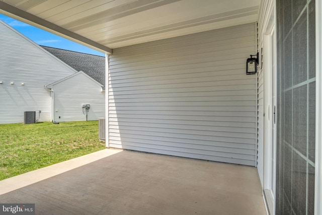 907 Shadowbrooke Dr, Dover, PA 17315 - view of patio with central air condition unit