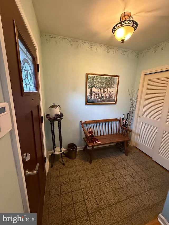 2703 Branch Pike, Cinnaminson, NJ 08077 - entryway with baseboards and dark floors