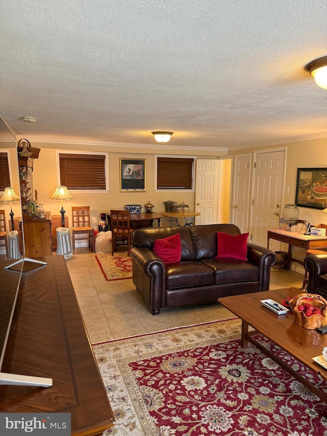 2703 Branch Pike, Cinnaminson, NJ 08077 - living area with light tile patterned floors and a textured ceiling