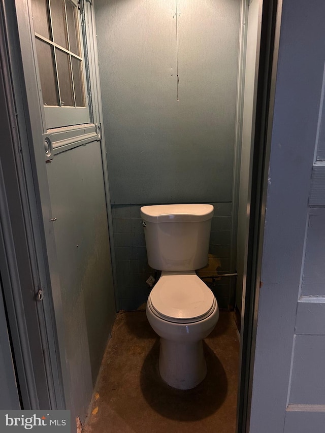 bathroom with toilet