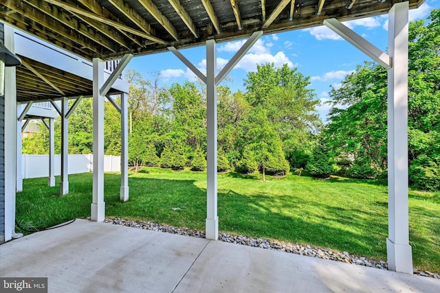 10031 Whitaker Way, Parkville, MD 21234 - view of patio / terrace featuring fence