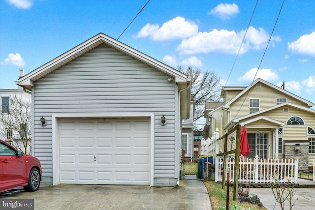 1205 Bridge St, New Cumberland, PA 17070 - exterior space featuring a gate and fence