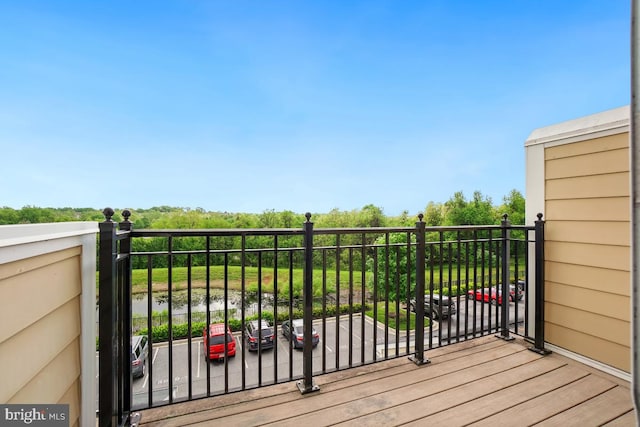 5919-2 Logans Way Unit 2, Ellicott City, MD 21043 - view of deck