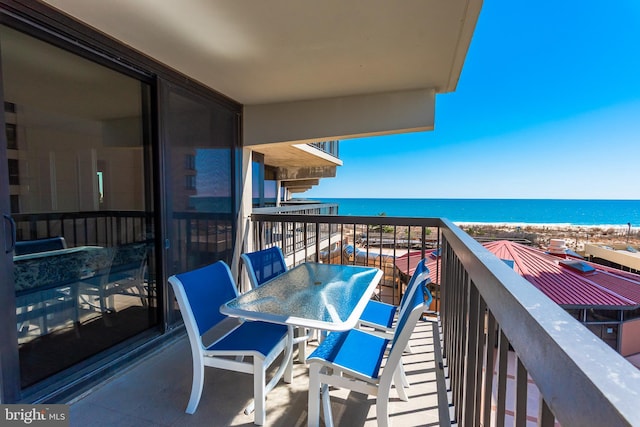 11500 Coastal Hwy Unit 317, Ocean City, MD 21842 - balcony with a water view