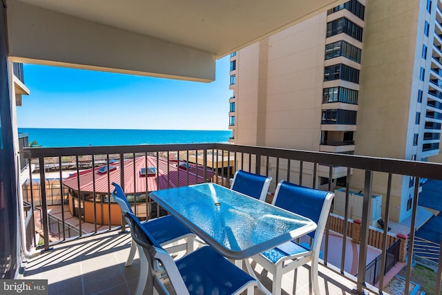 11500 Coastal Hwy Unit 317, Ocean City, MD 21842 - balcony with a water view