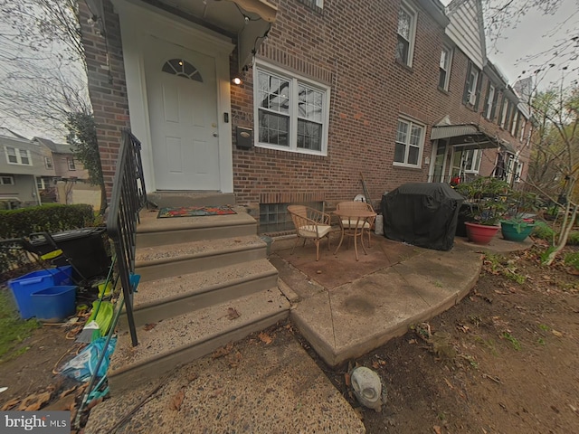2710 N 47th St, Philadelphia, PA 19131 - entrance to property with brick siding