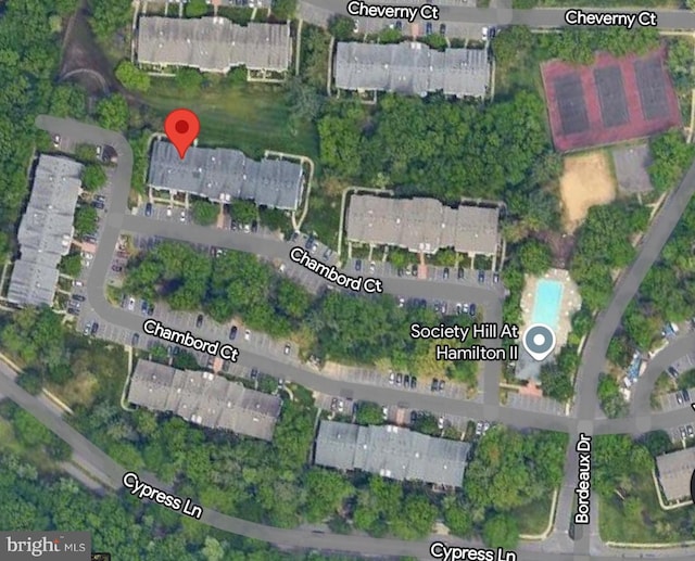 71 Chambord Ct, Hamilton, NJ 08619 - map of property location