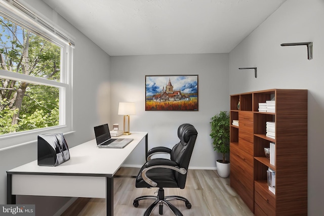 5694 Singletree Dr, Frederick, MD 21703 - office space with plenty of natural light, wood finished floors, and baseboards