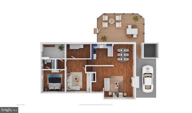 view of layout