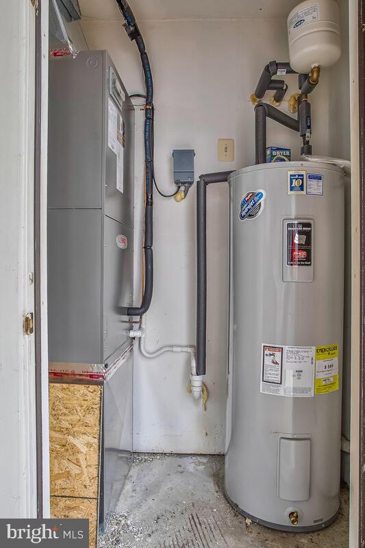 utilities with electric water heater