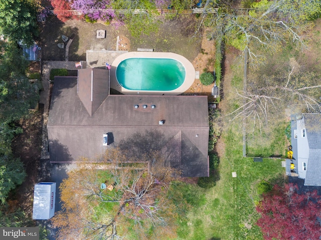 drone / aerial view