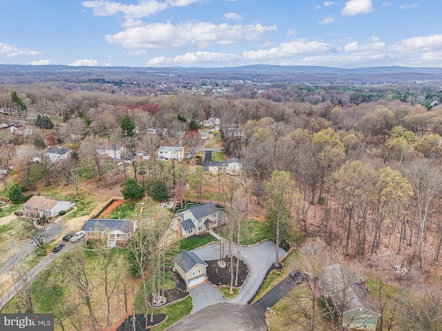 6750 Stonehurst Ct, Warrenton, VA 20187 - aerial view of property and surrounding area featuring a forest