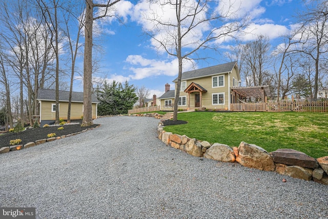 6750 Stonehurst Ct, Warrenton, VA 20187 - view of front of home with driveway