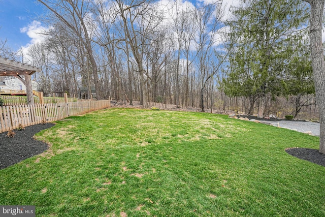 6750 Stonehurst Ct, Warrenton, VA 20187 - view of yard featuring a pergola