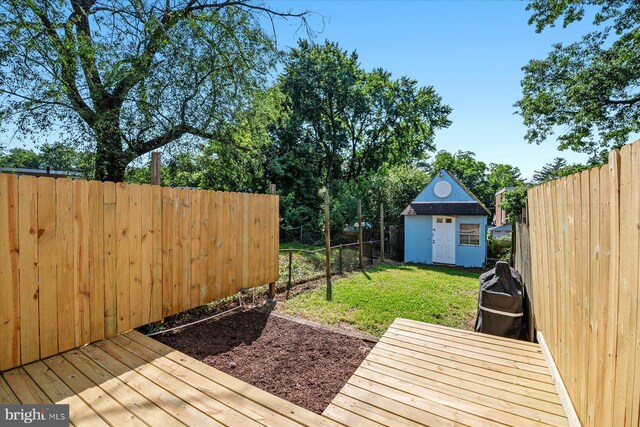 421 Burbank Ct, Baltimore, MD 21227 - view of deck