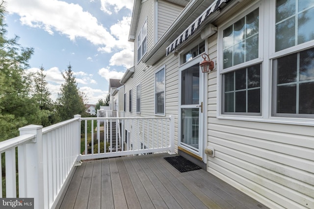 14 Komen Ct, Sellersville, PA 18960 - view of wooden terrace