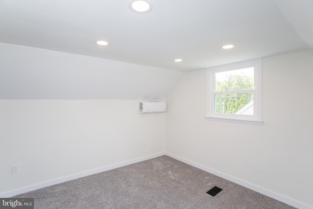 1102 Dolores Ln, Croydon, PA 19021 - bonus room with recessed lighting, carpet, vaulted ceiling, and baseboards