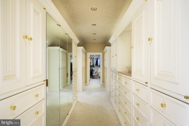 2838 Mcgill Ter NW, Washington, DC 20008 - hallway with light carpet and baseboards