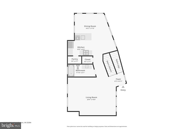 1905 S Glebe Rd, Arlington, VA 22204 - plan