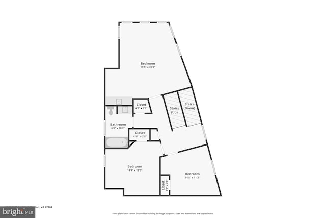 1905 S Glebe Rd, Arlington, VA 22204 - floor plan